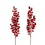 PICK BACCHE FLOCCATO BORDEAUX IN POLISTIROLO E METALLO H.61 CM DESIGN ASSORTITI ART.74259 -