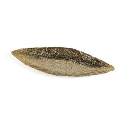 VASSOIO CENTROTAVOLA ORO IN ALLUMINIO 40X17XH.3 CM ART.79582 -
