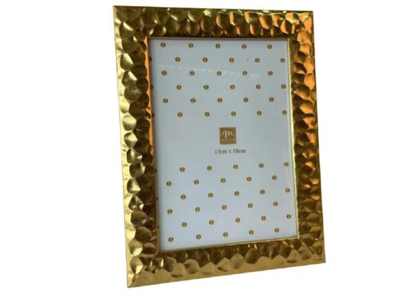 PORTAFOTO 13X18CM ORO IN POLISTIRENE 16.5X1XH.21.5 CM ART.30481 -