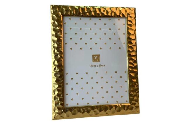 PORTAFOTO 15X20CM ORO IN POLISTIRENE 19X1XH.24 CM ART.30498 -