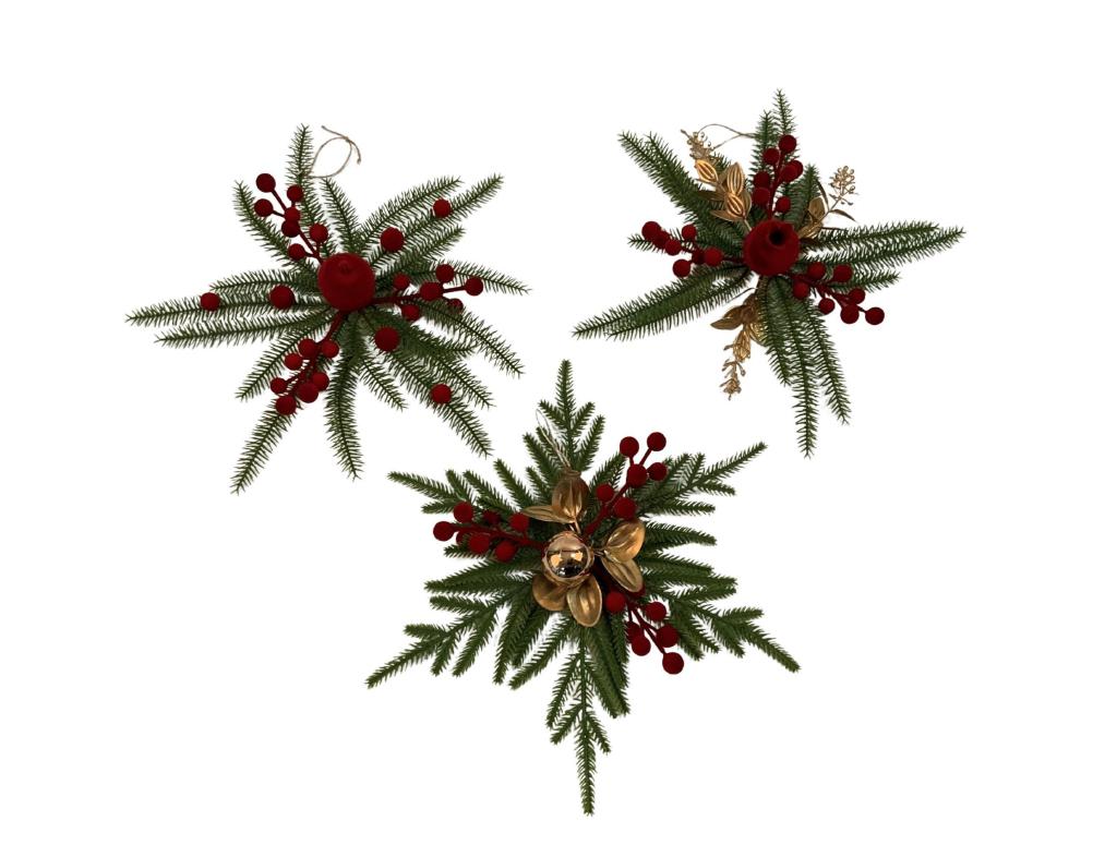 PENDENTE BACCHE E MELOGRANI VELLUTATI ROSSI IN PLASTICA D.35 CM DESIGN ASSORTITI ART.49131 - PENDENTE BACCHE E MELOGRANI VELLUTATI ROSSI IN PLASTICA D.35 CM DESIGN ASSORTITI ART.49131 -