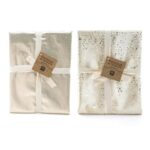 TOVAGLIA IN TESSUTO LAMINATO ORO 140X180 CM DESIGN ASS. ART.59789 -