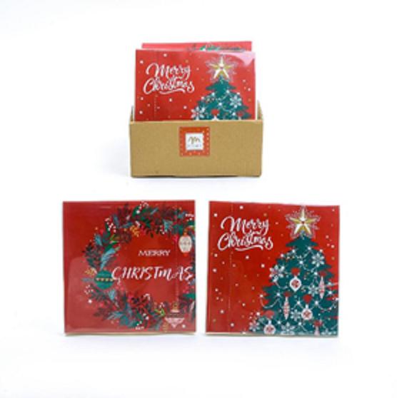 TOVAGLIOLI IN CONFEZIONE 20 PZ 33X33 IN CARTA CONFEZIONE 16,5X16,5 CM ART.65827 - TOVAGLIOLI IN CONFEZIONE 20 PZ 33X33 IN CARTA CONFEZIONE 16,5X16,5 CM ART.65827 -