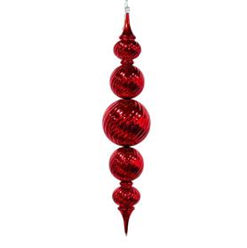 PENDENTE MAGNUM 5 PALLE LAMINATO ROSSO IN PLASTICA 20X20XH.94 CM ART.02690 -
