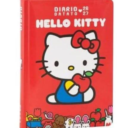 HELLO KITTY SUPERDIARIO DATATO RED 76189RD