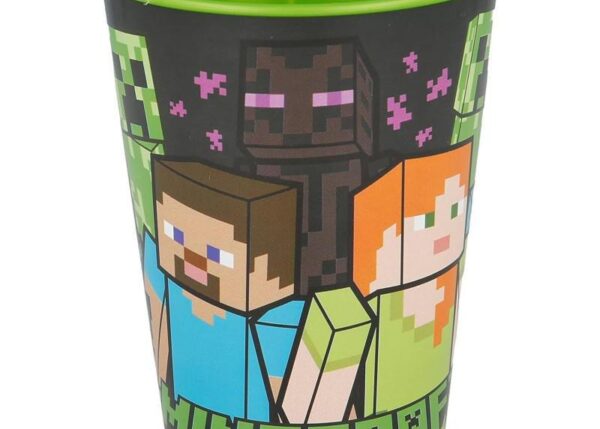 MINECRAFT BICCHIERE IN PLASTICA 260ML