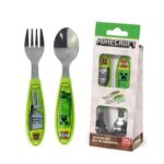 MINECRAFT SET 2 POSATE IN METALLO