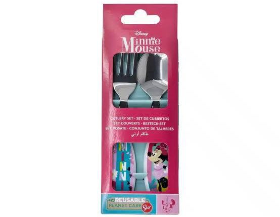 MINNIE SET 2 POSATE ACCIAIO