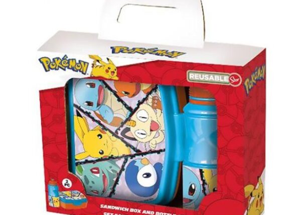POKEMON SET BORRACCIA+PORTAMERENDA