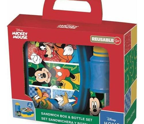 TOPOLINO SET BORRACCIA+PORTAMERENDA