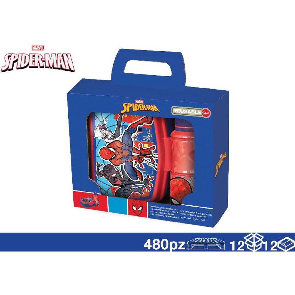SPIDERMAN SET BORRACCIA+PORTAMERENDA SPIDERMAN SET BORRACCIA+PORTAMERENDA