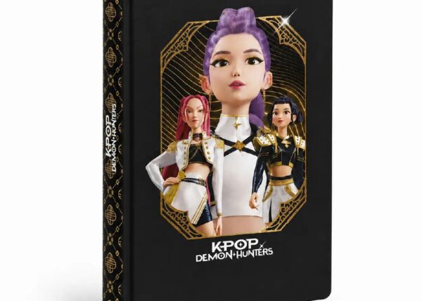 DIARIO STD K POP DEMON HUNTER ART BLACK