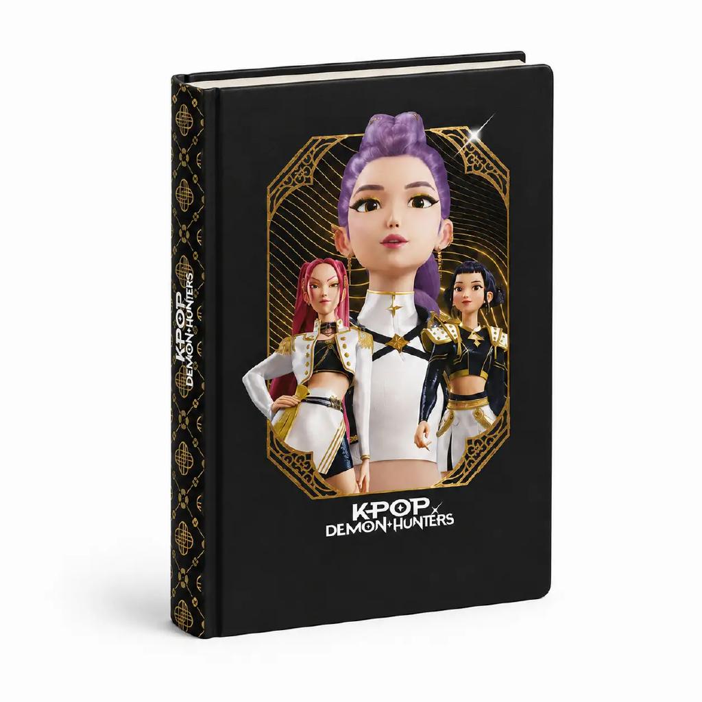 DIARIO STD K POP DEMON HUNTER ART BLACK DIARIO STD K POP DEMON HUNTER ART BLACK