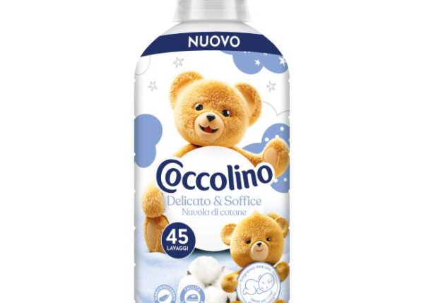 COCCOLINO AMMORBIDENTE CONC. 45LAV. 952ML DELICATO&SOFFICE COTONE