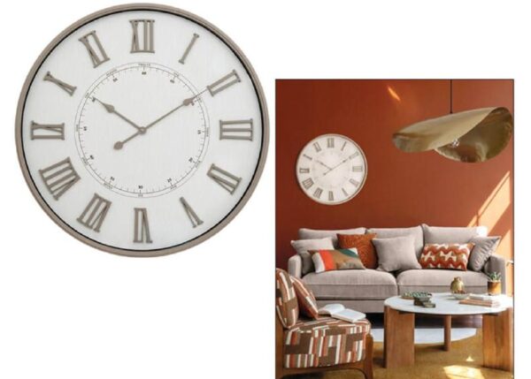 OROLOGIO PARETE 212932 DAVINA 76CM PLASTICA