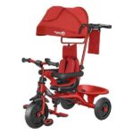 TRICICLO METALLO VITAMINO EVO2.0 C/PED/PARAS ROSSO