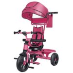 TRICICLO METALLO VITAMINO EVO2.0 C/PED/PARAS ROSA