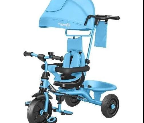 TRICICLO METALLO VITAMINO EVO2.0C/PED/PAR. AZZURRO