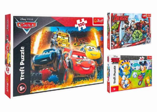 TREFL PUZZLE 100PZ 3 ASS.