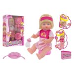 BAMBOLA BEVE/BAGNA 40CM C/ACCESSORI 2ASS.