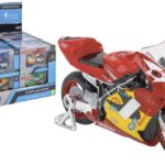 MOTO DIE CAST 1:18 12PZ D/B 2MOD. 2 COL.ASS.