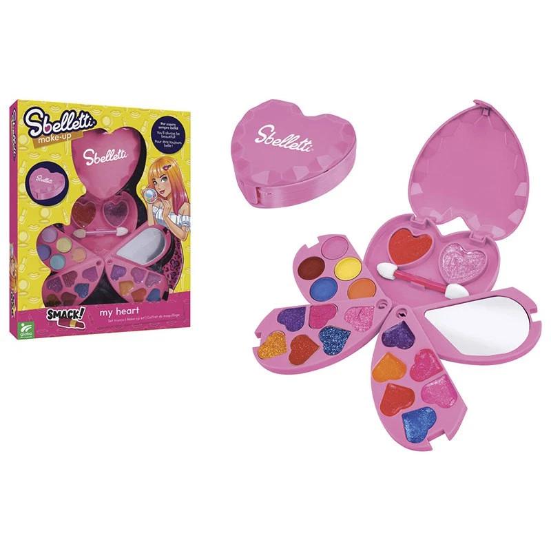 SBELLETTI COFANETTO TRUCCHI CUORE C/SPECCHIO 3 LIV SBELLETTI COFANETTO TRUCCHI CUORE C/SPECCHIO 3 LIV
