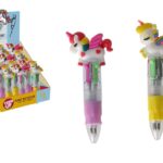 PENNA MINI UNICORNO MULTICOLORE 2ASS. 2C 12PZ D/B ART.43090