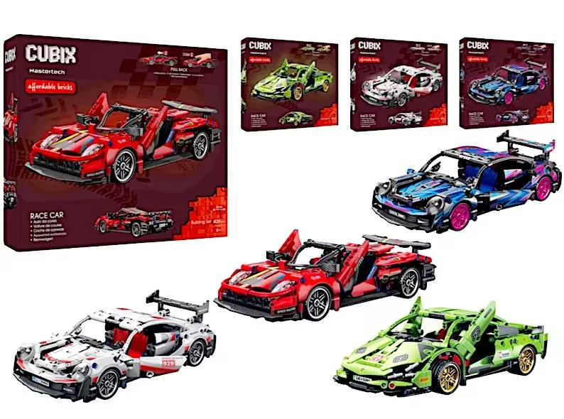 CUBIX COSTRUZIONI AUTO RACER RETROCARICA 1:18 4 ASS ART.43228 CUBIX COSTRUZIONI AUTO RACER RETROCARICA 1:18 4 ASS ART.43228