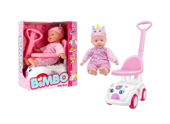 BAMBOLOTTO CM41 MORBIDO C/CAVALCABILE UNICORNO ART.43321