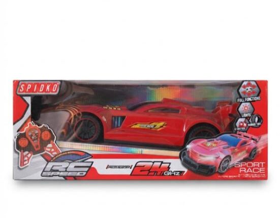 AUTO SPORT R/C 1:10 2,4GHZ 7F C/LUCI 2 COL ART.43330