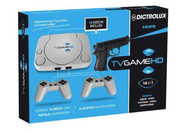 TV GAME 14 GIOCHI IN 1 HDMI - 8 BIT ART.880601