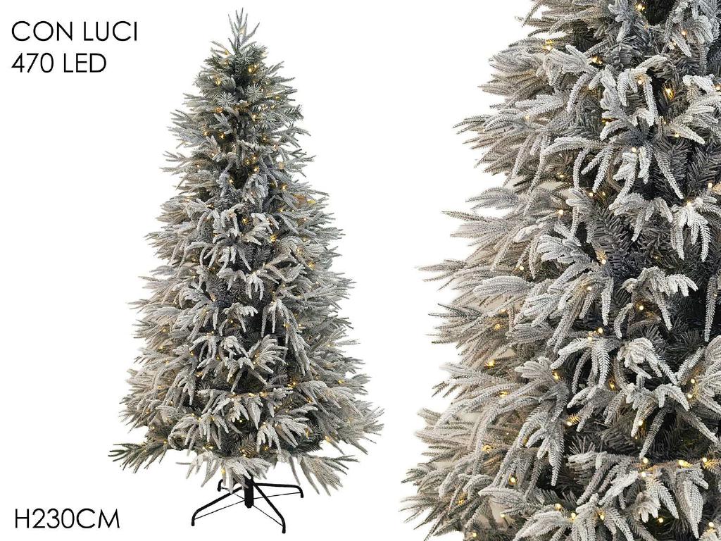 ALBERO DI NATALE.2.3/4023 PE/PVC C/470L M.MANA ART.485132 ALBERO DI NATALE.2.3/4023 PE/PVC C/470L M.MANA ART.485132