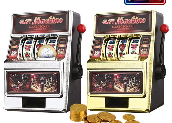 GIOCO SLOT MACHINE 13X10X18CM M.04 2ASS ART.6975001