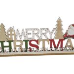 DECORAZIONE NATALIZIA SCRITTA MERRY C. 44X16,4X4CM M.256 ART.69301705