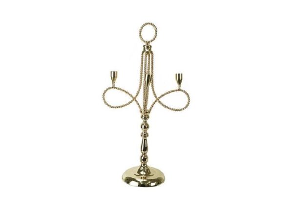 PORTACANDELA METALLO 4P 32X51CM M.029 ORO ART.6862109
