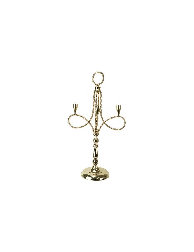 PORTACANDELA METALLO 4P 32X51CM M.029 ORO ART.6862109 PORTACANDELA METALLO 4P 32X51CM M.029 ORO ART.6862109