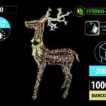 RENNA 1000 LED 200CM 8F IP44 ORO/CALDO ART.5169220