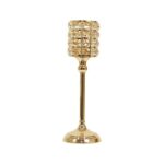 PORTACANDELA D.12X36,5CM M.MF2592 ORO ART.3579215