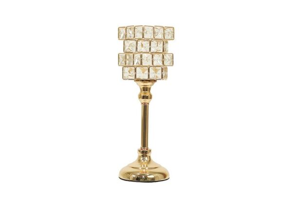 PORTACANDELA D.11X32,5CM M.MF25100 ORO ART.3579223
