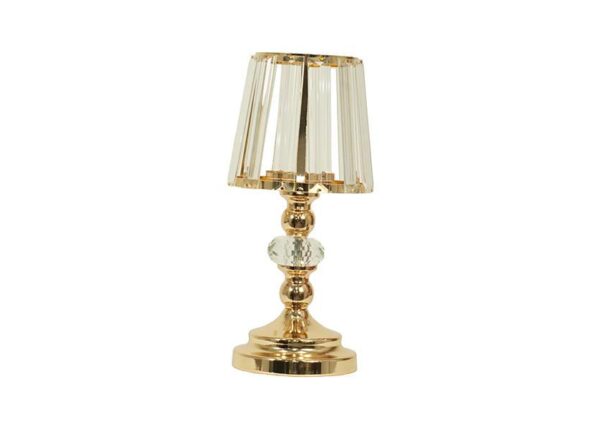 PORTACANDELA D.13X29.5CM M.MF25116 ORO ART.3579238