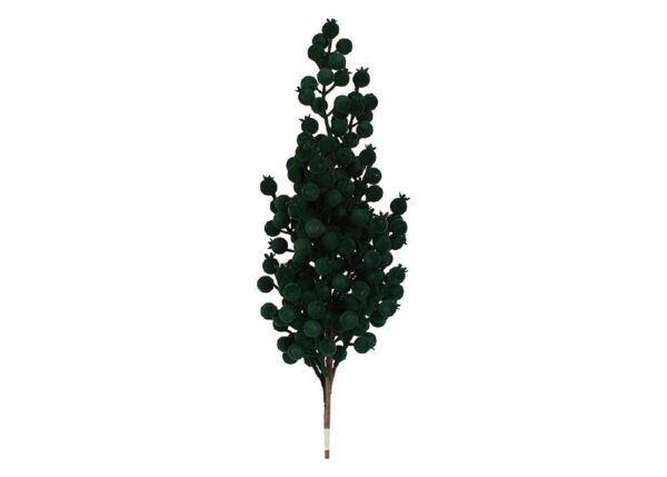 PICK BACCHE VELLUTTO 105CM M.TYF-2243H VERDE SCURO ART.50557525