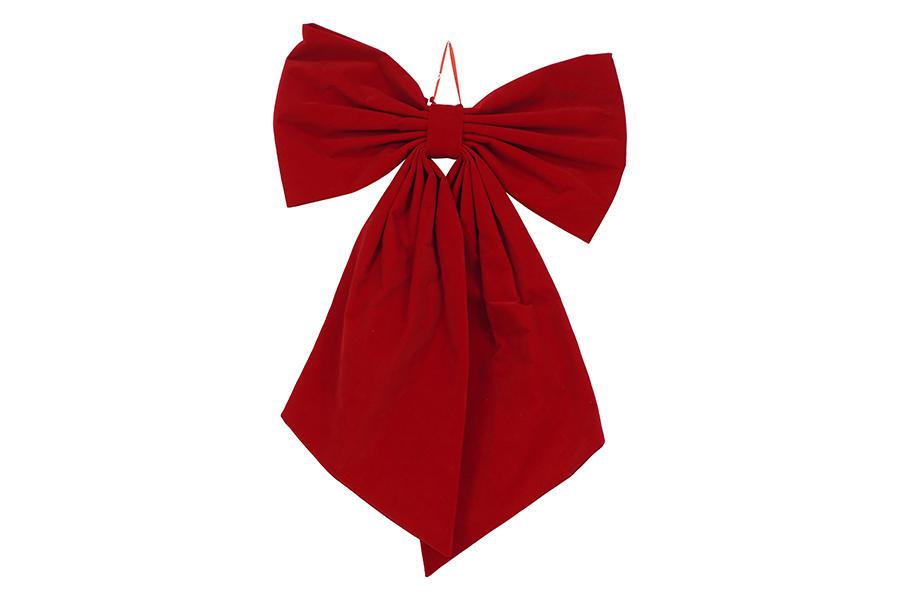 FIOCCO VELLUTO D.T 40X65CM ROSSO ART.31064754 FIOCCO VELLUTO D.T 40X65CM ROSSO ART.31064754