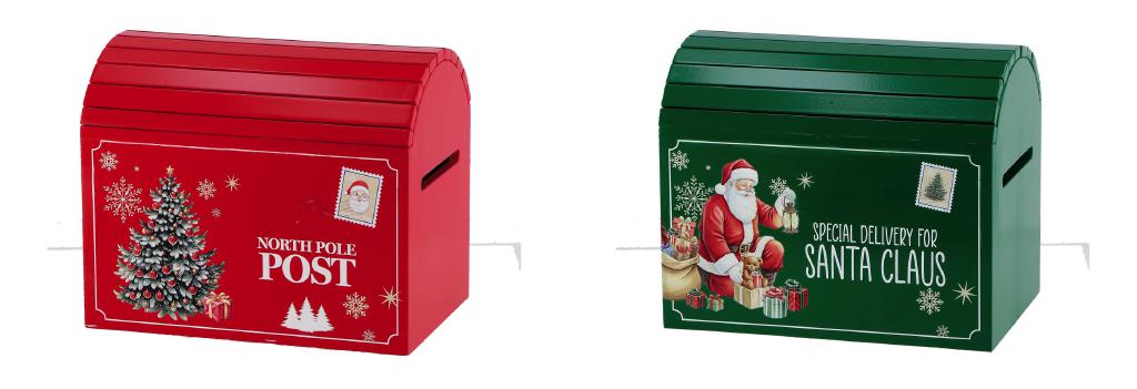 DECORAZIONE CASSETTA POSTALE MDF NATALE A2C 28X19X24 ART.118577 DECORAZIONE CASSETTA POSTALE MDF NATALE A2C 28X19X24 ART.118577
