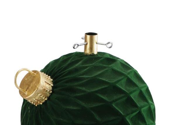 BASE ALBERO NATALE MAG PALLINA VERDE D41X42 ART.119800