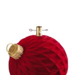 BASE ALBERO NATALE MAG PALLINA ROSSO SCURO D41X42 ART.119802