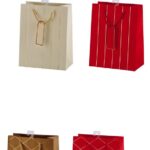 BORSA CARTA NATALE ASS.2D2C CM18X10XH23 ART.121544