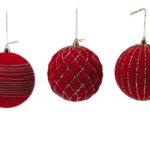 PALLINA DI NATALE ROSSA E12 A3D DIAM10 ART.122941