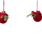 PALLINA DI NATALE PLAST+TESS ROSSA DIAM10 ART.123267