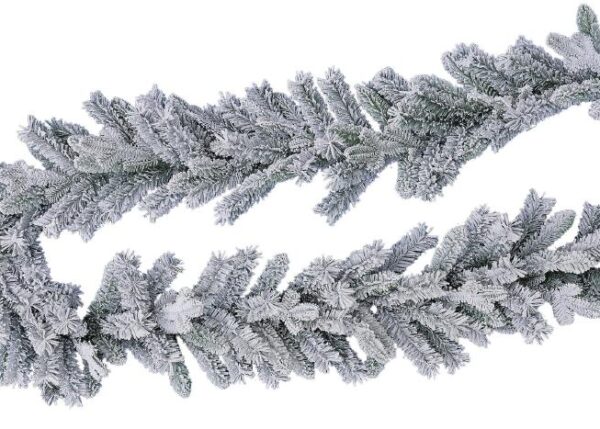 GHIRLANDA DI NATALEINNEVATA PVC+PE CM270 ART.123673