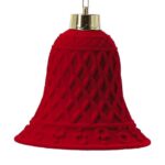 DECORAZIONE NATALIZIA POLISTIROLO CAMPANA D13XH13 ART.124561